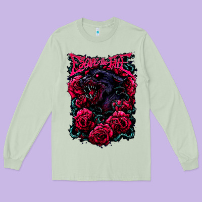 Escape The Fate Long Sleeve Tee Designed By Designpulse