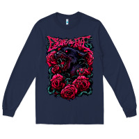 Navy escape the fate Long Sleeve Tee - DesignPulse