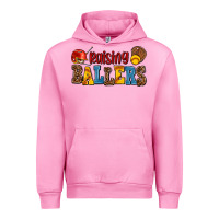 Fuchsia Pink raising ballers Urban Hoodie - AdoDesignShop