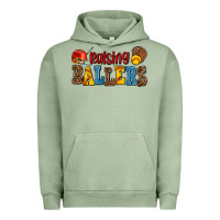Pigment Oil Green raising ballers Urban Hoodie - AdoDesignShop