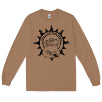 Toasted Coconut Authentic Church Of The Toad Of Light Psychedlic Frog Licking (Distres Long Sleeve Tee - DesignPulse