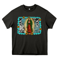 Asphalt Gemstone our lady of Guadalupe Heavy Core Tee - JahusDesignShop