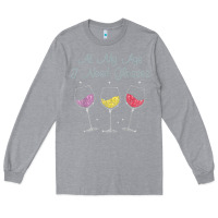 Heather Grey At My Age I need Glasses Long Sleeve Tee - DesignPulse
