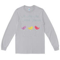 Moon Dust At My Age I need Glasses Long Sleeve Tee - DesignPulse