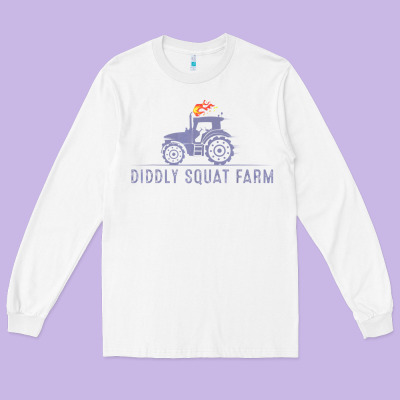 Diddly Farm For Men And Women Long Sleeve Tee Designed By Designpulse