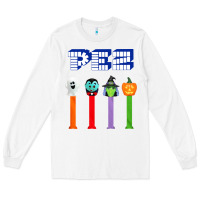 White halloween pez Long Sleeve Tee - trangStudio