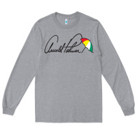 Heather Grey Arnold Palmer Long Sleeve Tee - DesignPulse