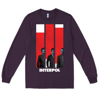 Plum INTERPOL BAN Long Sleeve Tee - DesignPulse