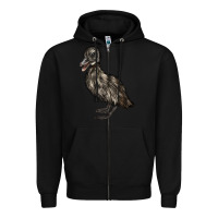 Black Baby Cayuga Duck Zipper Hoodie - LillyAllenDesigns