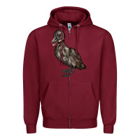 Burgundy Baby Cayuga Duck Zipper Hoodie - LillyAllenDesigns