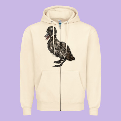 Baby Cayuga Duck Zipper Hoodie Designed By Lillyallendesigns