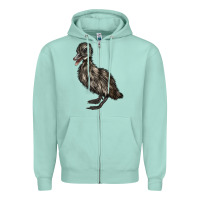 Seafoam Baby Cayuga Duck Zipper Hoodie - LillyAllenDesigns