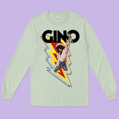 Gino Time Basketball Long Sleeve Tee Designed By Designpulse