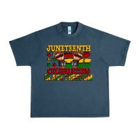 Midnight Navy juneteenth celebrating black freedom Urban Heavy Tee - CowGirlArtShop