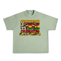 Oil Green juneteenth celebrating black freedom Urban Heavy Tee - CowGirlArtShop