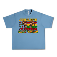 Pebble Blue juneteenth celebrating black freedom Urban Heavy Tee - CowGirlArtShop