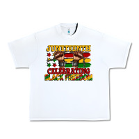White juneteenth celebrating black freedom Urban Heavy Tee - CowGirlArtShop