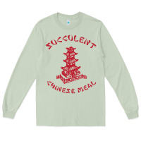 Matcha SUCCULENT CHINESE MEAL CHINESE TAKE OUT TAKE AWAY Long Sleeve Tee - DesignPulse