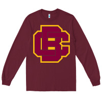 Burgundy bethune cookman Long Sleeve Tee - DesignPulse