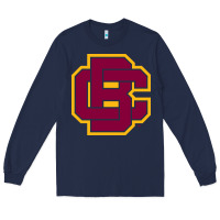 Navy bethune cookman Long Sleeve Tee - DesignPulse