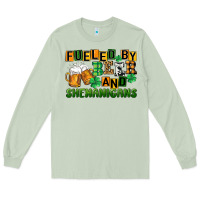 Matcha fueled by beer and shenanigans Long Sleeve Tee - CowGirlArtShop