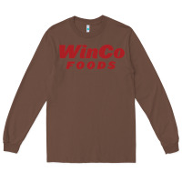 Chestnut winco foods american supermarket Long Sleeve Tee - DesignPulse