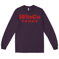 Plum winco foods american supermarket Long Sleeve Tee - DesignPulse