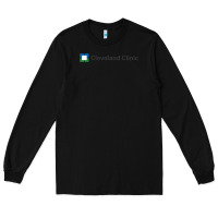 Black Cleveland clinic Long Sleeve Tee - DesignPulse