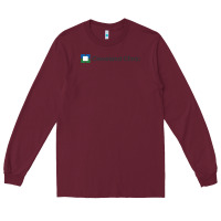 Burgundy Cleveland clinic Long Sleeve Tee - DesignPulse