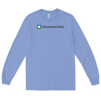Colony Blue Cleveland clinic Long Sleeve Tee - DesignPulse