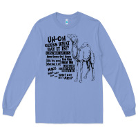 Colony Blue New Hump day camel Guess What Day Long Sleeve Tee - DesignPulse