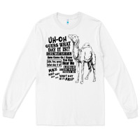 White New Hump day camel Guess What Day Long Sleeve Tee - DesignPulse