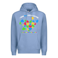 Colony Blue Wear Blue For My Brother Autism Premium Hoodie - CowhideDigitalArt