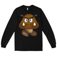 Black goomba Long Sleeve Tee - DesignPulse