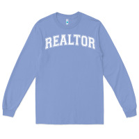 Colony Blue realtor Long Sleeve Tee - DesignPulse