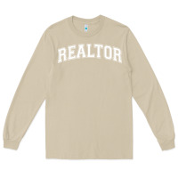 Mushroom realtor Long Sleeve Tee - DesignPulse