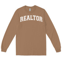 Toasted Coconut realtor Long Sleeve Tee - DesignPulse