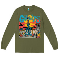Army Green growlers Long Sleeve Tee - DesignPulse