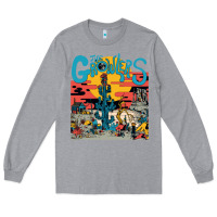 Heather Grey growlers Long Sleeve Tee - DesignPulse