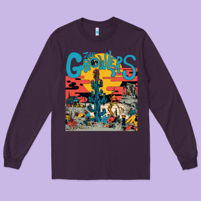 Growlers Long Sleeve Tee Designed By Designpulse