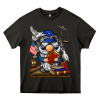 Asphalt judge  gnome Heavy Core Tee - BarkalooDesign