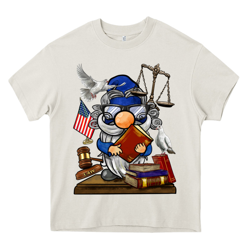 Judge  Gnome Heavy Core Tee by BarkalooDesign | Teevron