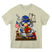 Mossy judge  gnome Heavy Core Tee - BarkalooDesign