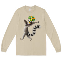 Mushroom All Hail King Julien Long Sleeve Tee - DesignPulse