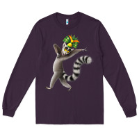 Plum All Hail King Julien Long Sleeve Tee - DesignPulse