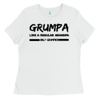 White Grumpa Ladies Tee - Bettercallsaul
