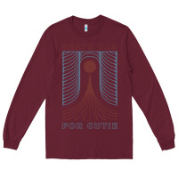 Burgundy death cab for cutie Long Sleeve Tee - DesignPulse
