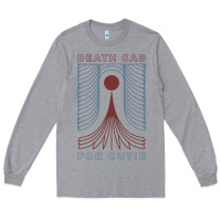 Heather Grey death cab for cutie Long Sleeve Tee - DesignPulse