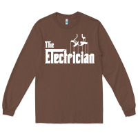 Chestnut the electrician the godfather parody design hipste Long Sleeve Tee - PixelWave