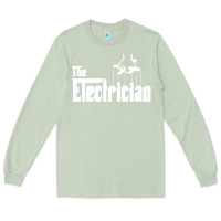 Matcha the electrician the godfather parody design hipste Long Sleeve Tee - PixelWave